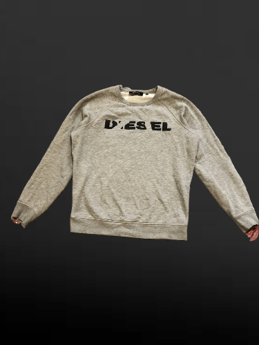 Diesel Diesel Long Sleeve T-shirt Men's Big Logo SWEATSHIRT Size US M / EU 48-50 / 2 - 1 Thumbnail