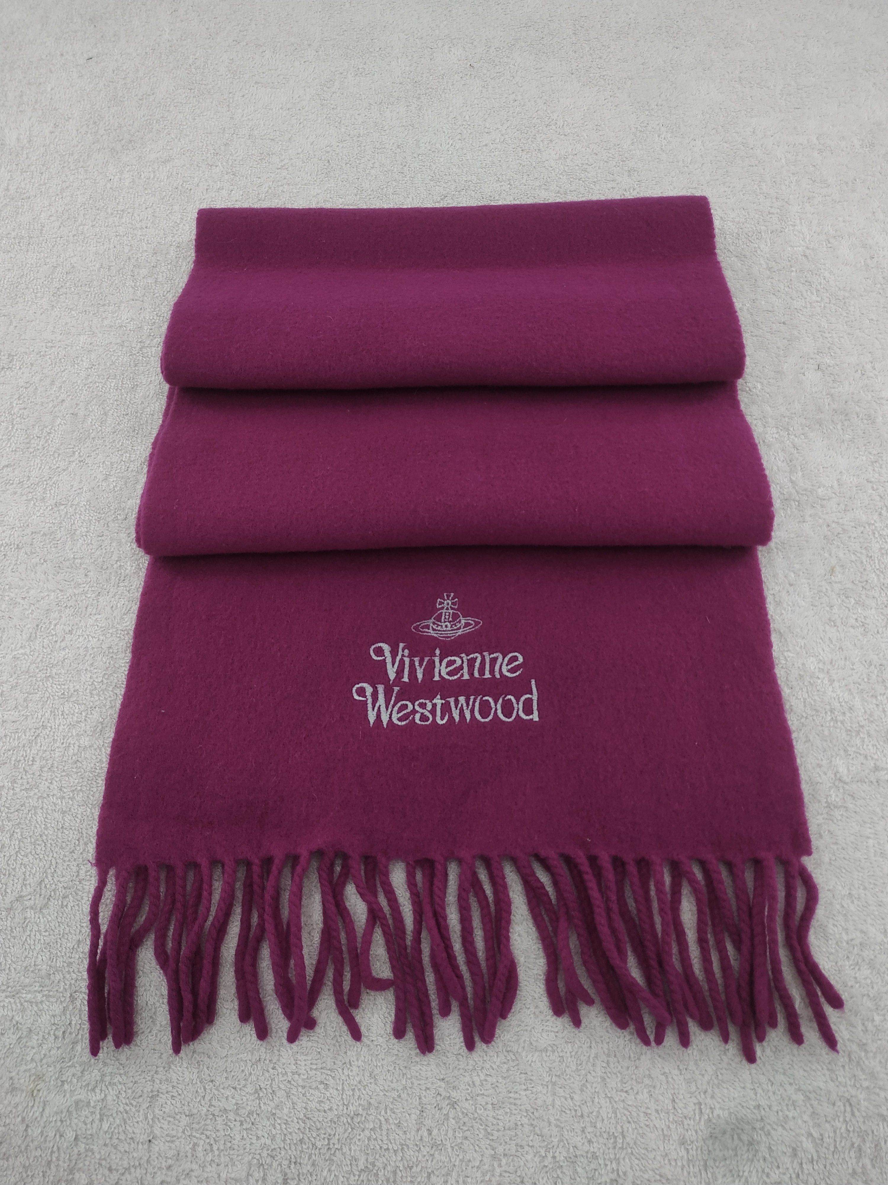Vivienne Westwood Vintage Vivienne Westwood Wool Scarf/Muffler/Neckwear MF092 Size ONE SIZE - 2 Thumbnail