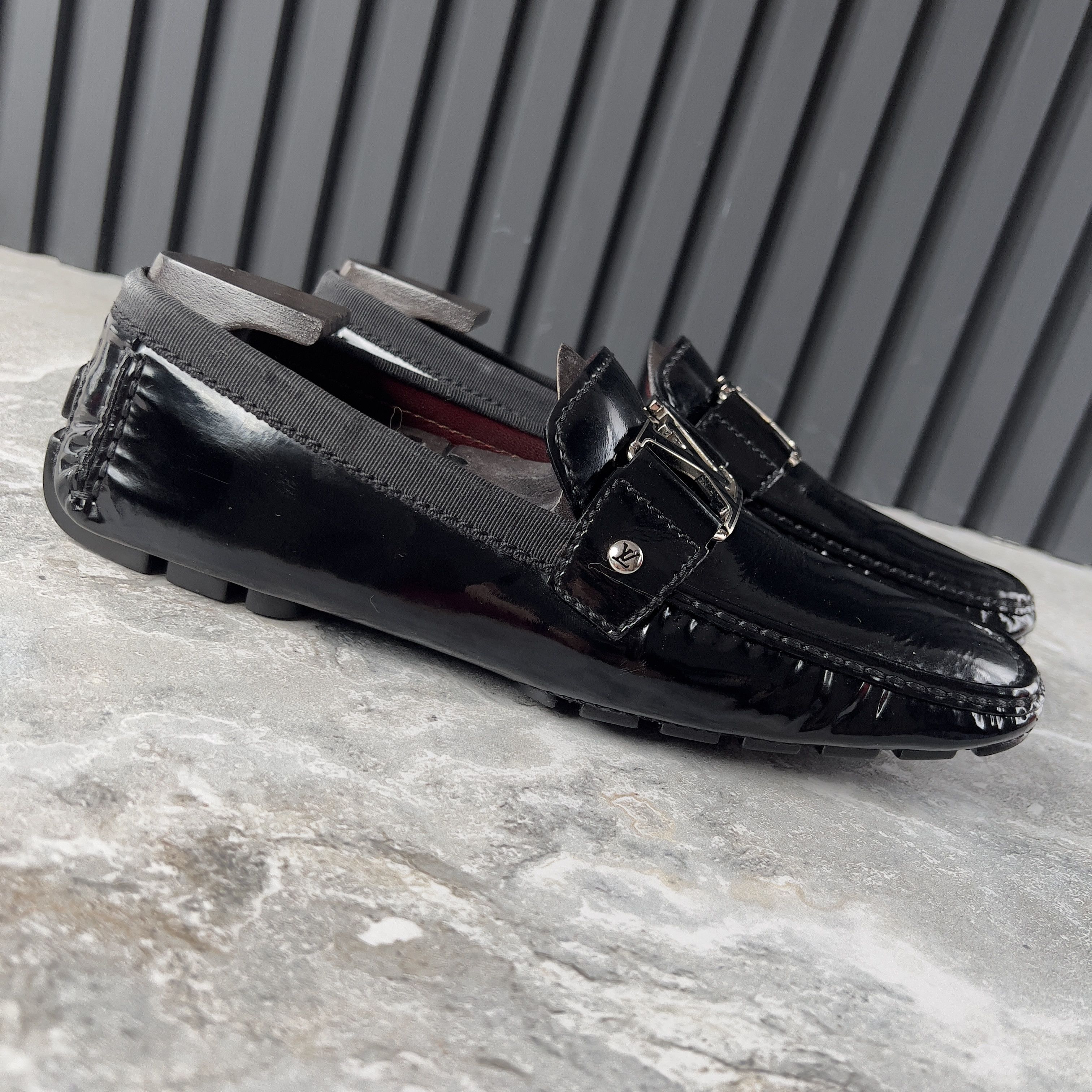 Louis Vuitton Louis Vuitton Monte Carlo Moccasins Glazed Leather Size US 8 / EU 41 - 5 Thumbnail