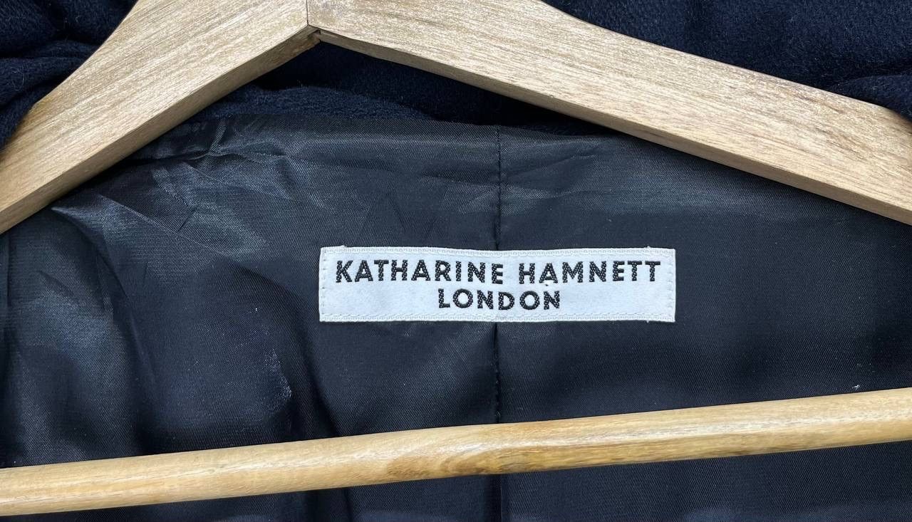 Katharine Hamnett London Vintage Katharine Hamnett London Zip Up Wool Jacket Size M / US 6-8 / IT 42-44 - 7 Thumbnail