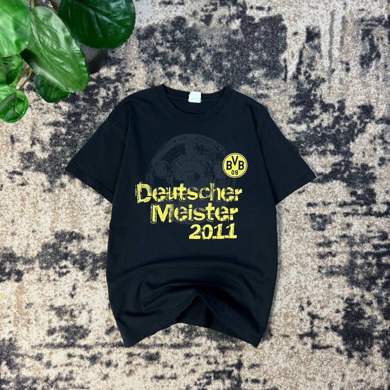 Vintage Borrusia Dortmund Vintage Big Logo Soccer T-Shirt Size US M / EU 48-50 / 2 - 1 Thumbnail