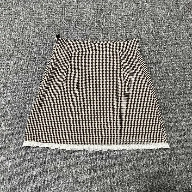 Miu Miu Miu Miu Brown Polyester Mini Skirt . Size 22" - 2 Thumbnail