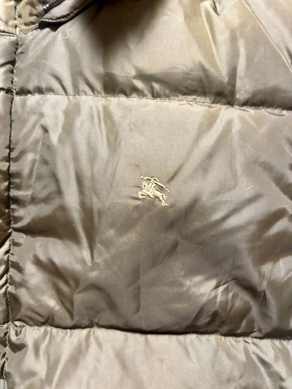 Burberry Burberry Black Label Down Jacket Fur Hood Khaki japan Size US M / EU 48-50 / 2 - 3 Thumbnail