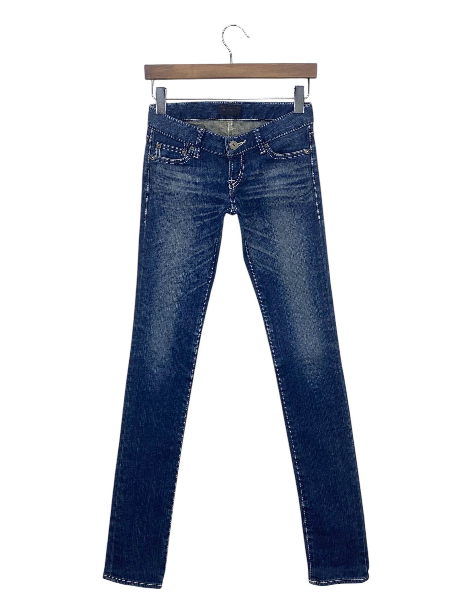 MOUSSY × Vintage Moussy Jeans Skinny Pants Workwear Size 24" / US 00 / IT 34 - 2 Thumbnail