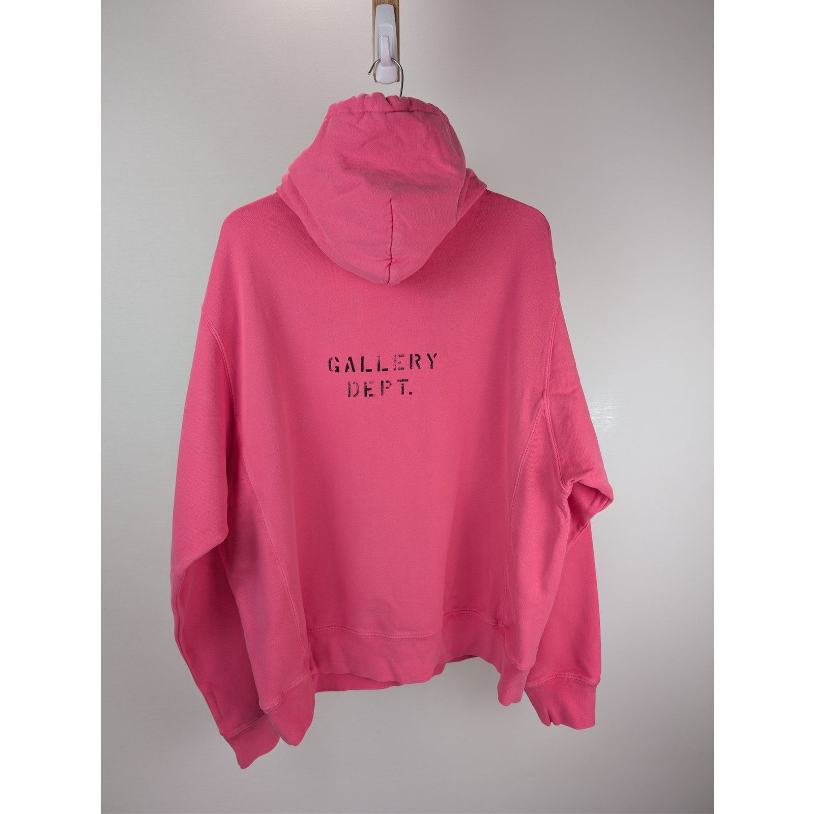Gallery Dept. o1rshd1 Sweater Dept Logo Hoodie in Flo Pink Size US XXL / EU 58 / 5 - 10 Thumbnail