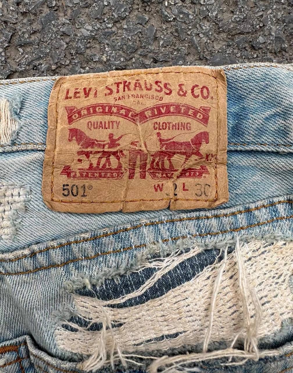 Levi's Vintage Clothing Vintage Levi's 501 85 Denier Jeans Size US 32 / EU 48 - 3 Thumbnail