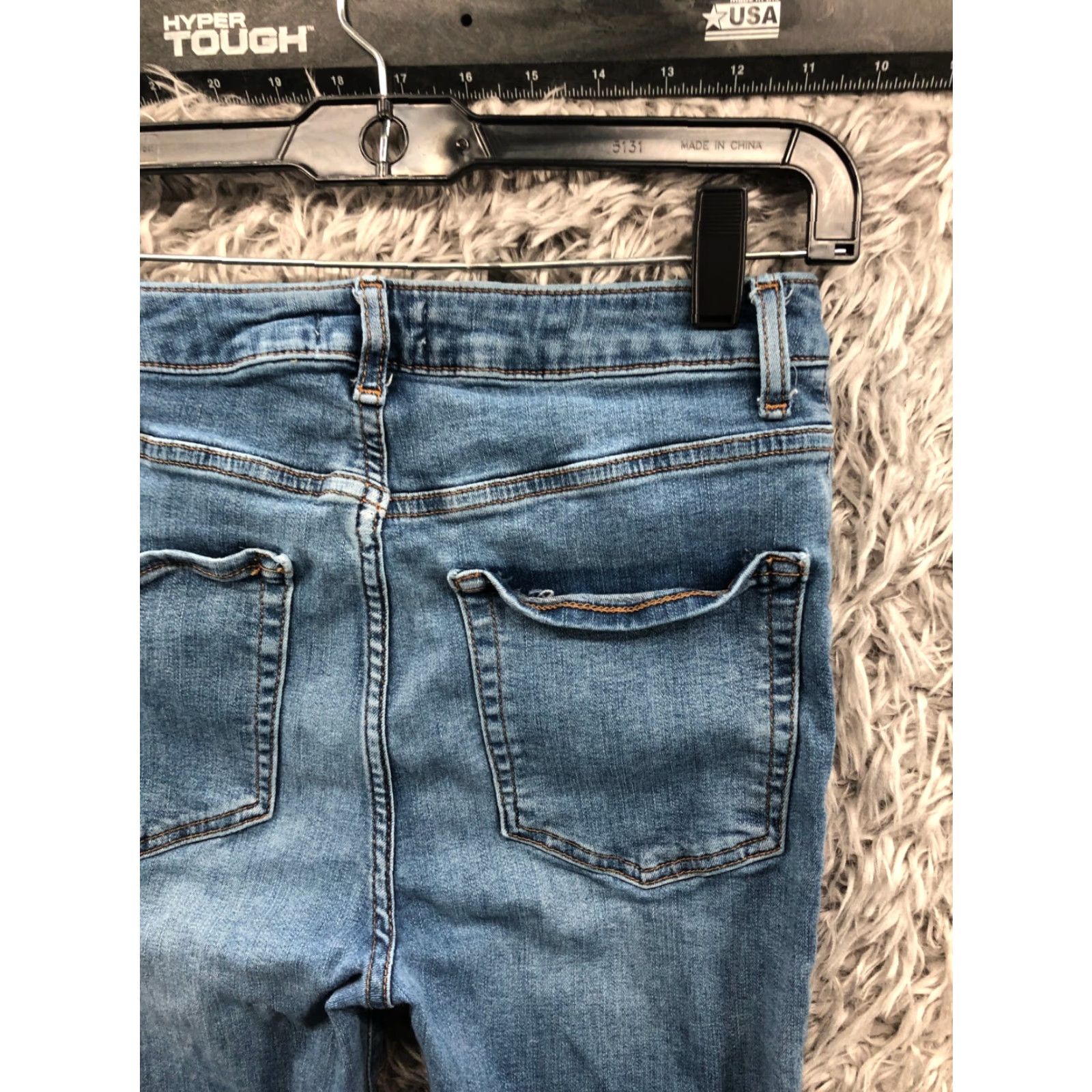 Forever 21 FOREVER 21 Jeans Skinny High Rise 26 Womens Blue Medium Wash Denim 5-Pocket Regular Size Type Regular Size 26" / US 2 / IT 38 - 6 Thumbnail