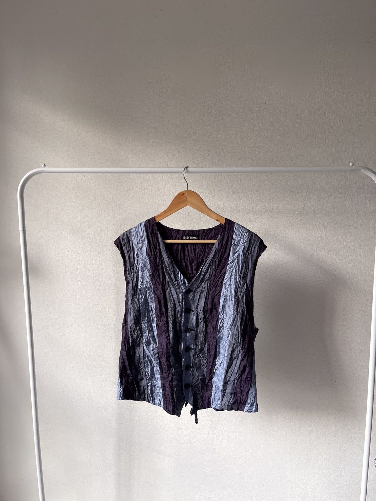 Issey Miyake 2000s Issey Miyake Vest Size US L / EU 52-54 / 3 - 3 Thumbnail