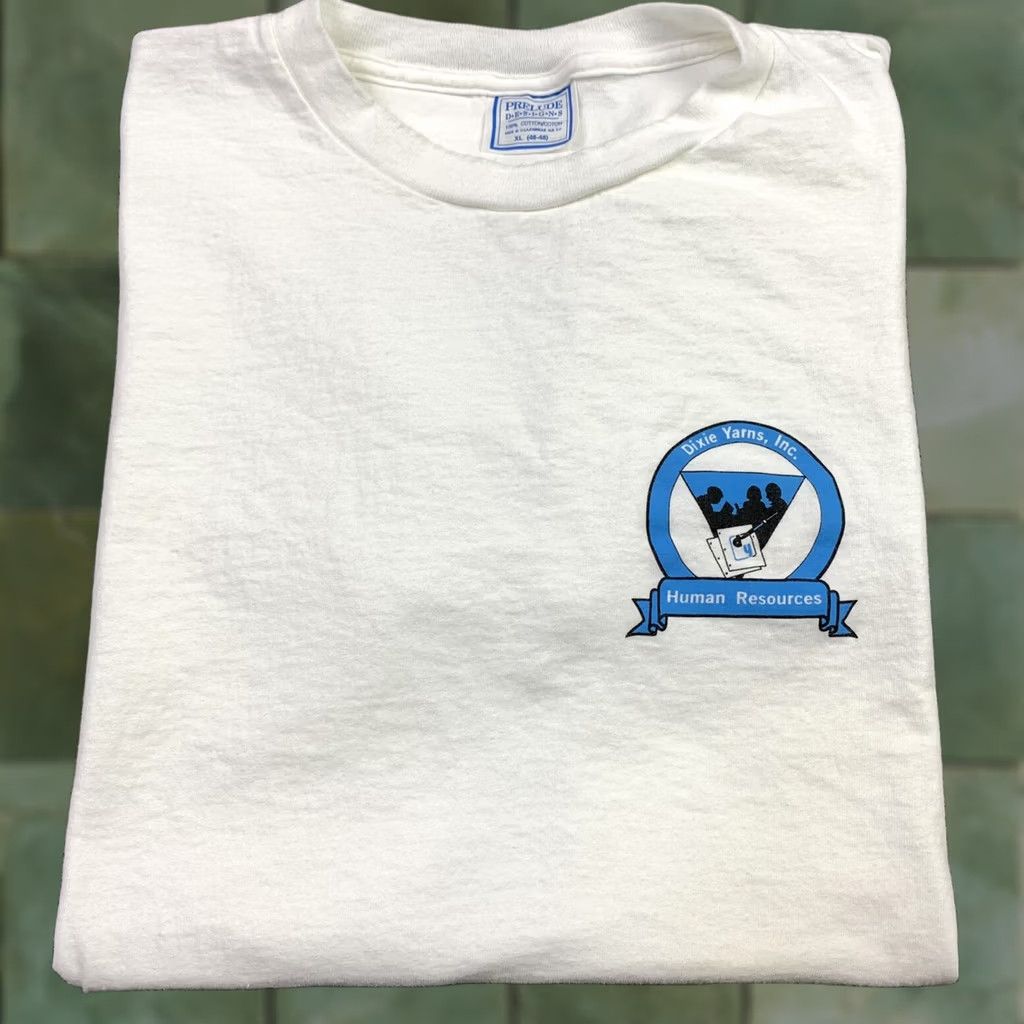 Vintage VINTAGE Human Resources T-Shirt XL White 100% Cotton Graphic Tee 90s Size US XL / EU 56 / 4 - 1 Thumbnail