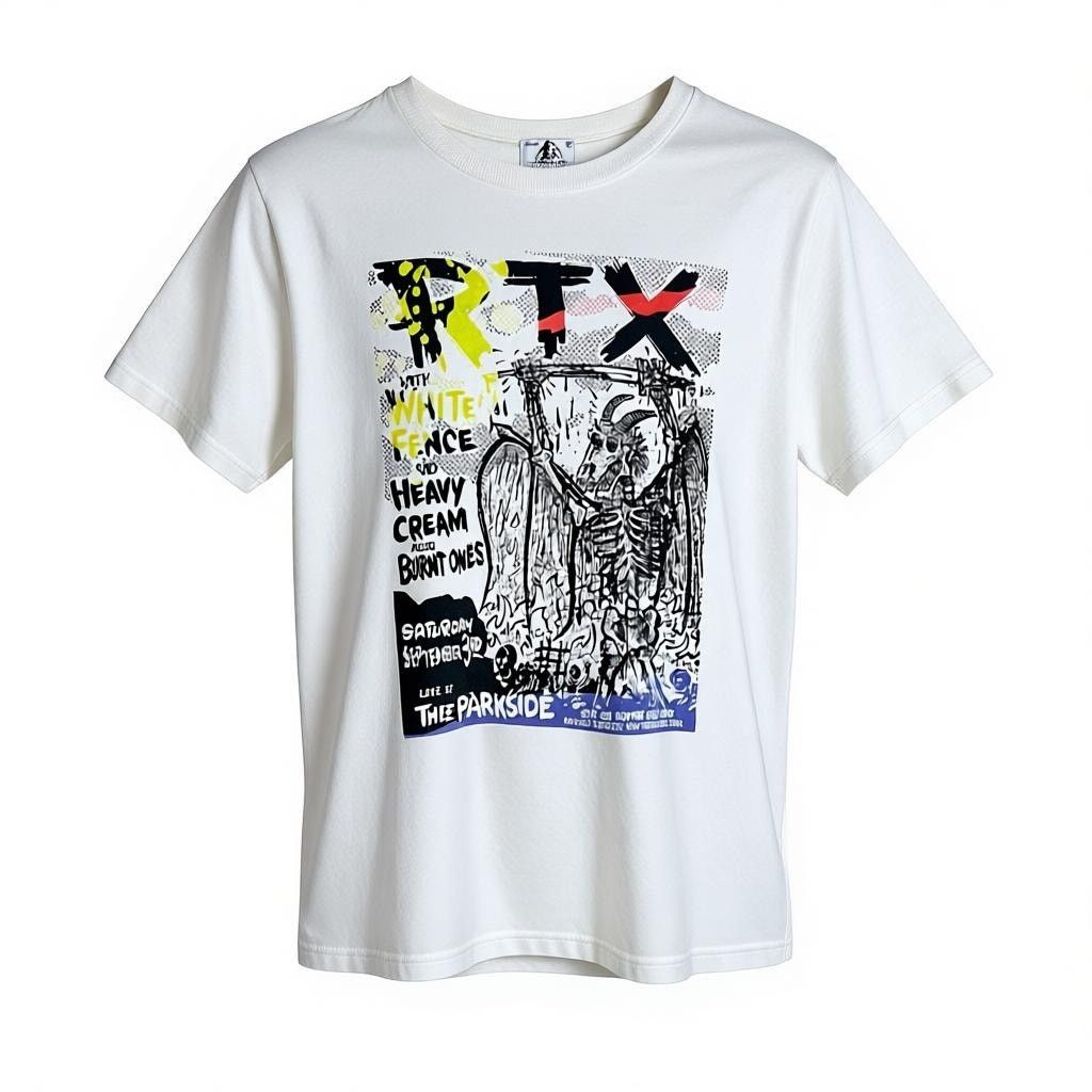 Hysteric Glamour Hysteric Glamour RTX Royal Trux Wht T-Shirt Sm $195 retail Size US S / EU 44-46 / 1 - 1 Thumbnail