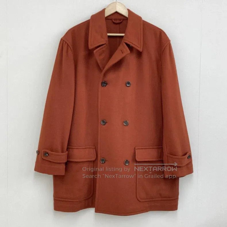 Comme des Garcons Comme des Garcons Orange Red Jacket Size S / US 4 / IT 40 - 1 Thumbnail