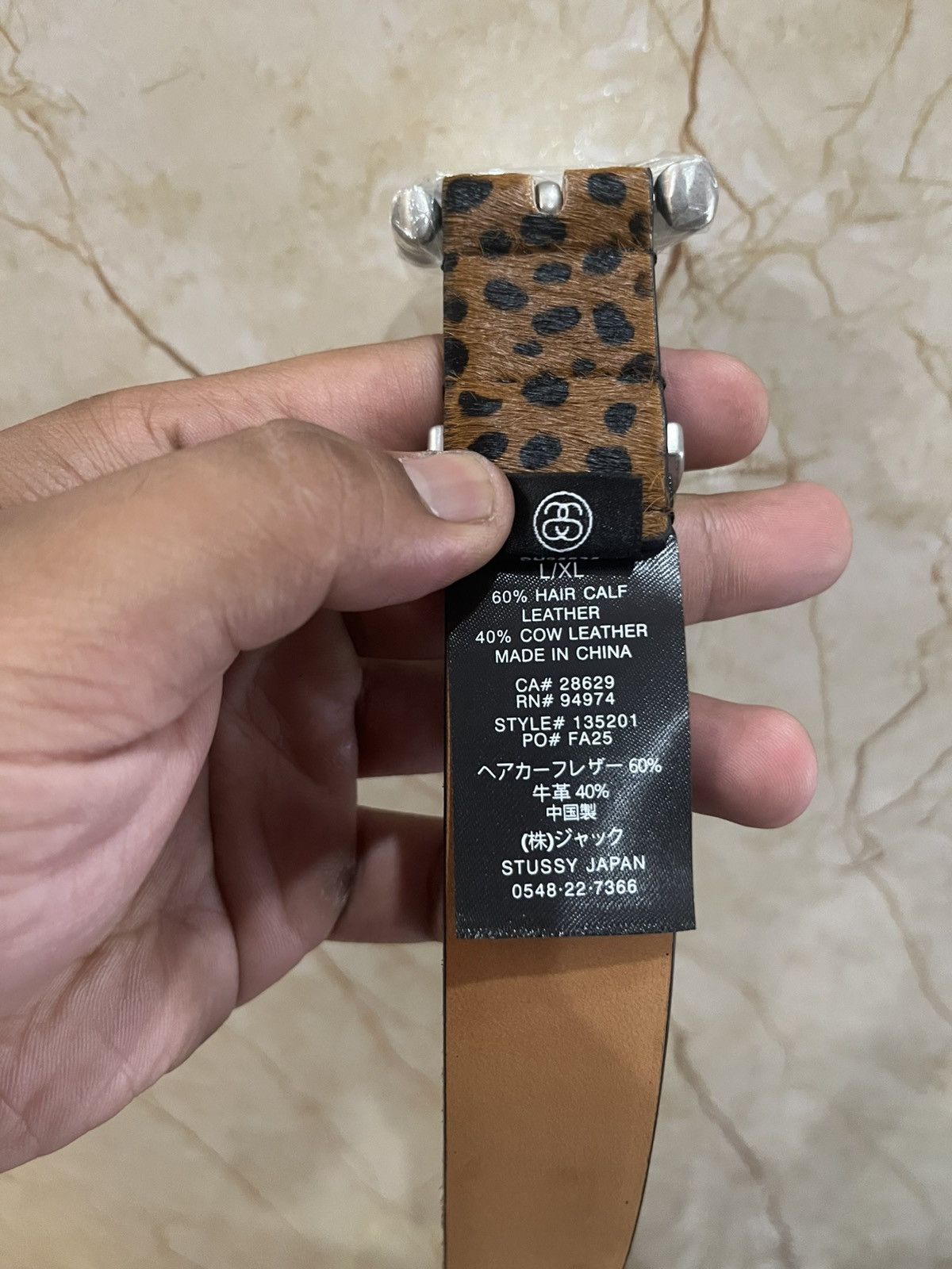 Stussy Stussy bamboo buckle belts L/XL Size ONE SIZE - 8 Thumbnail