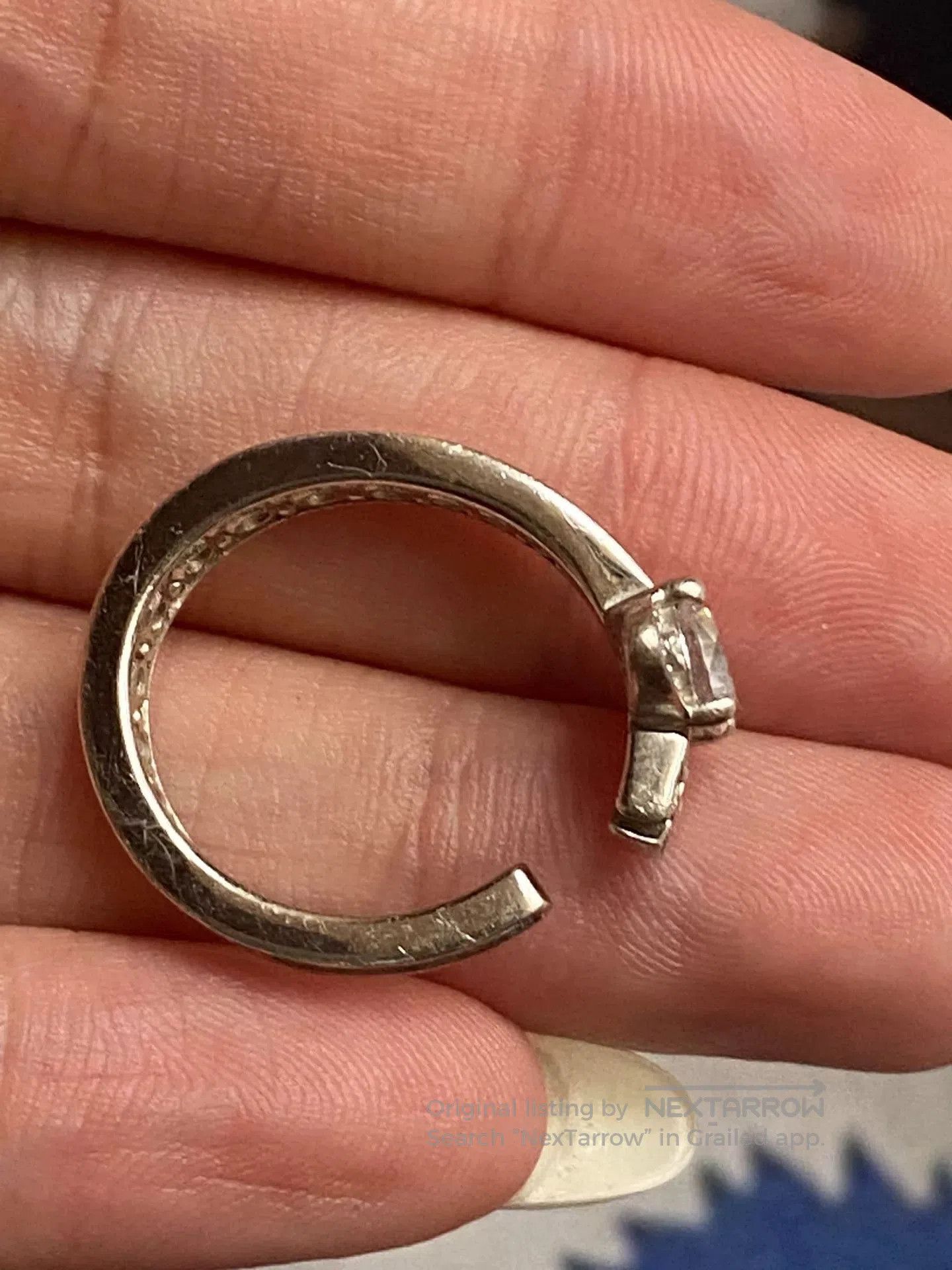 Vivienne Westwood vivienne westwood silver star ring with diamonds. Size ONE SIZE - 8 Thumbnail