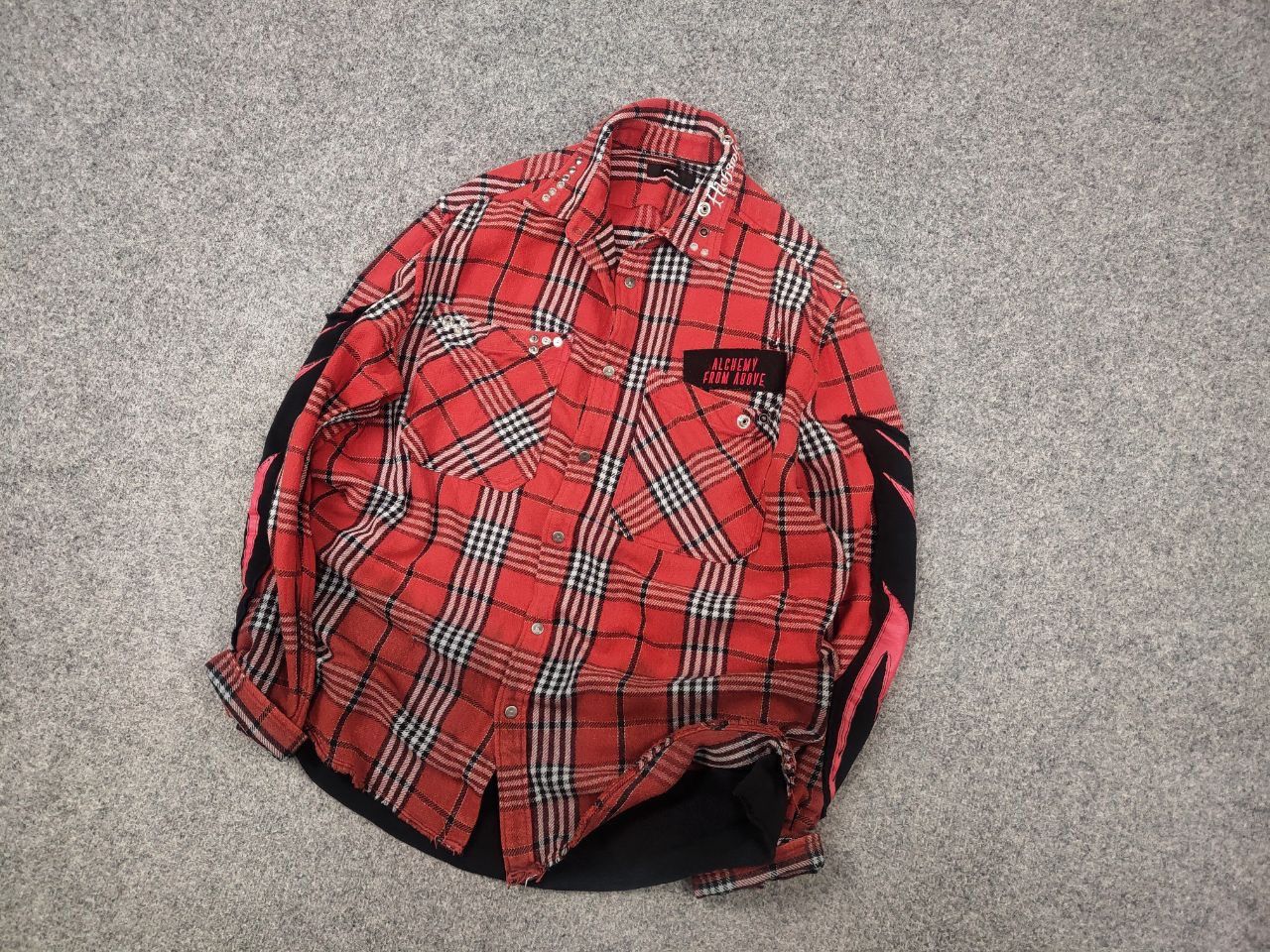 Diesel Diesel alchemy from above Distressed Plaid Flannel Shirt Size US M / EU 48-50 / 2 - 3 Thumbnail
