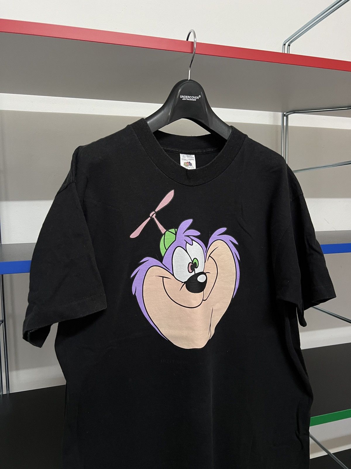 Vintage 90s Looney Tunes Dizzy Devil Taz Bugs Bunny Tee L Size US L / EU 52-54 / 3 - 3 Thumbnail