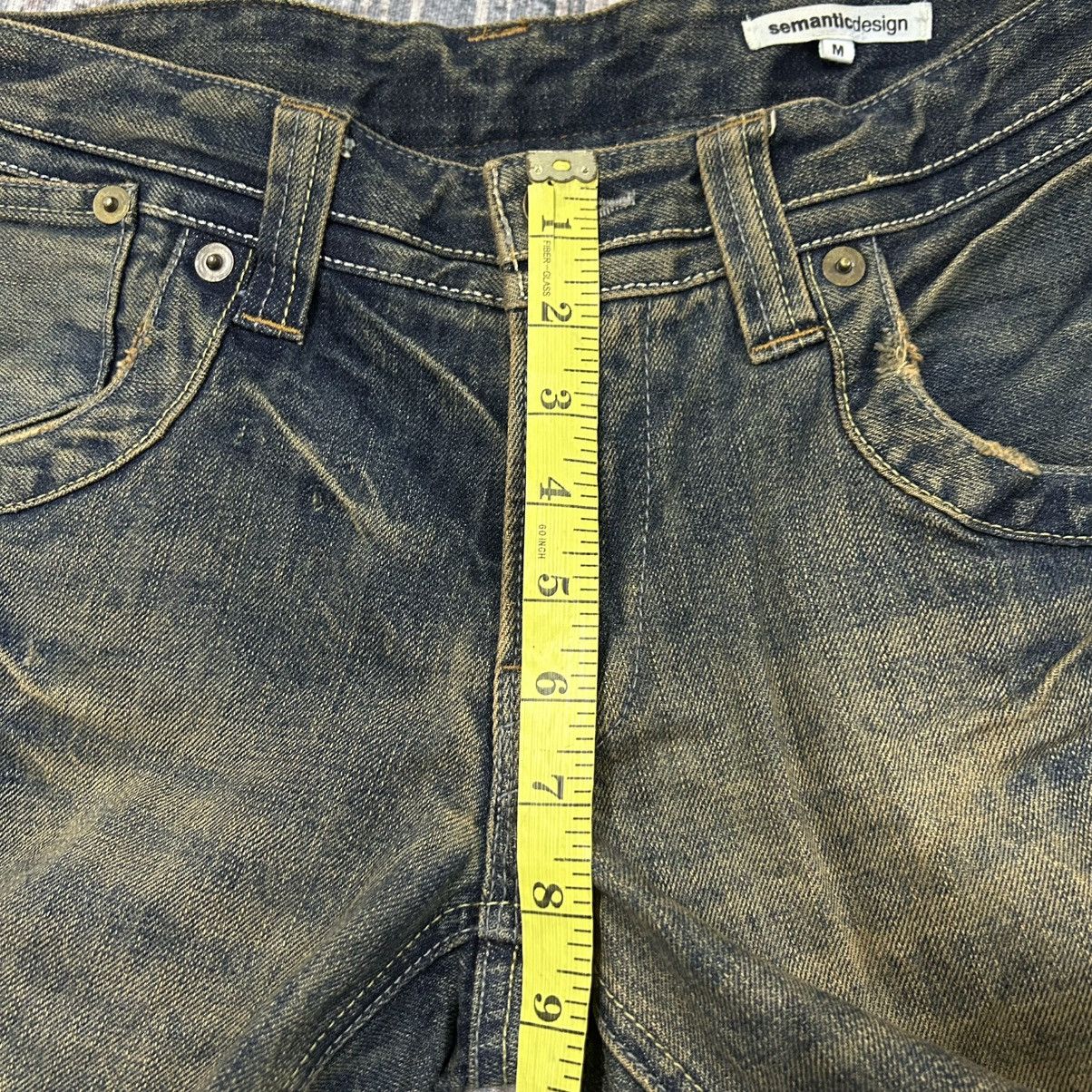semanticdesign Super Flared Y2k Semantic Jeans Size US 31 - 17 Thumbnail
