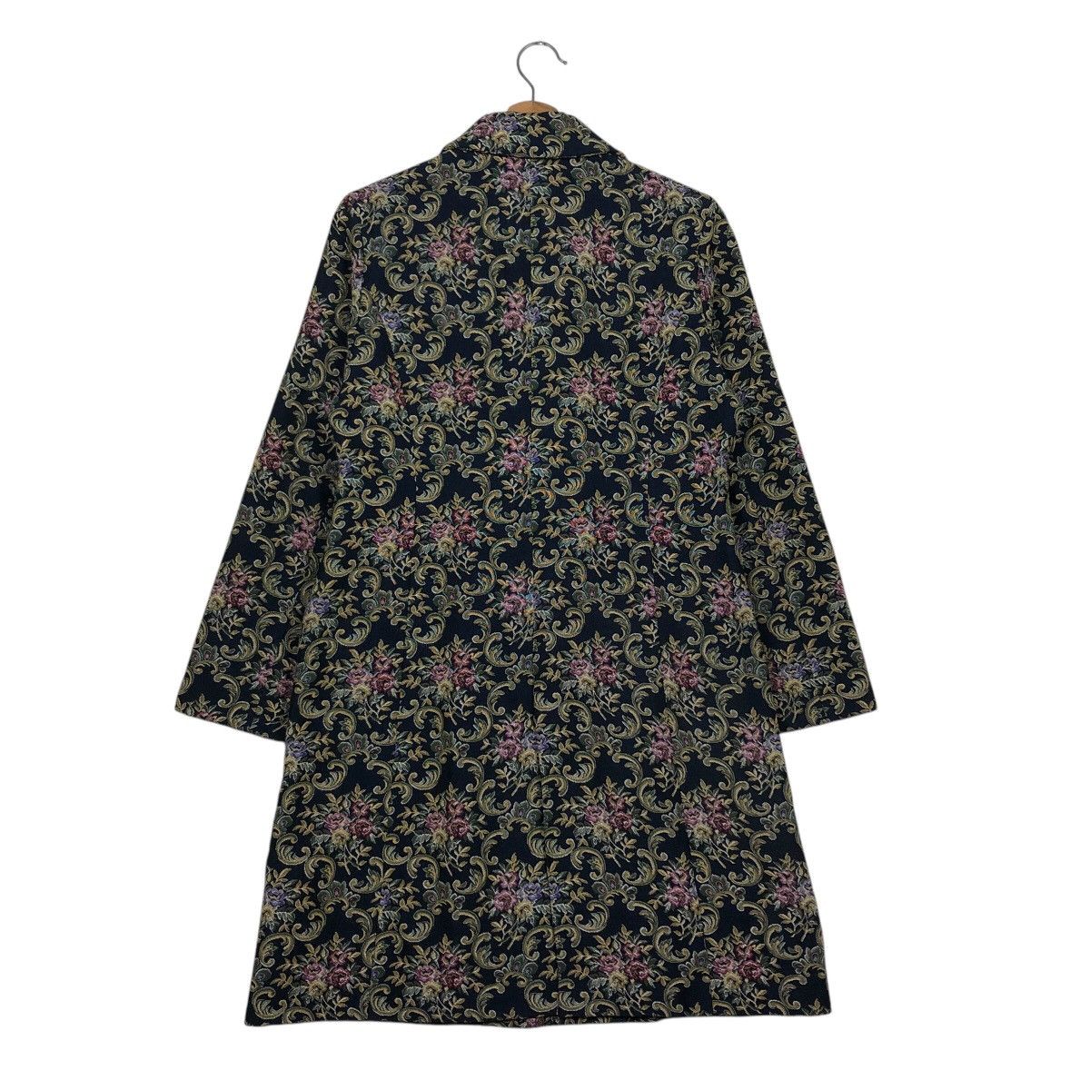 Designer × Japanese Brand × Vintage 📌Vtg Long Jacket Floral Quilted Atsuki Onishi Issey Miyake Size US M / EU 48-50 / 2 - 10 Thumbnail
