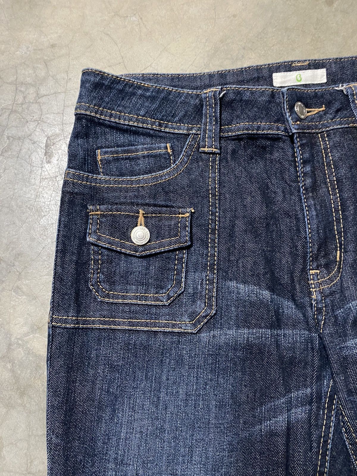 Hysteric Glamour × Japanese Brand Flare Jeans Japanese Blue Bush Boot Cut Denim Size US 31 - 7 Thumbnail