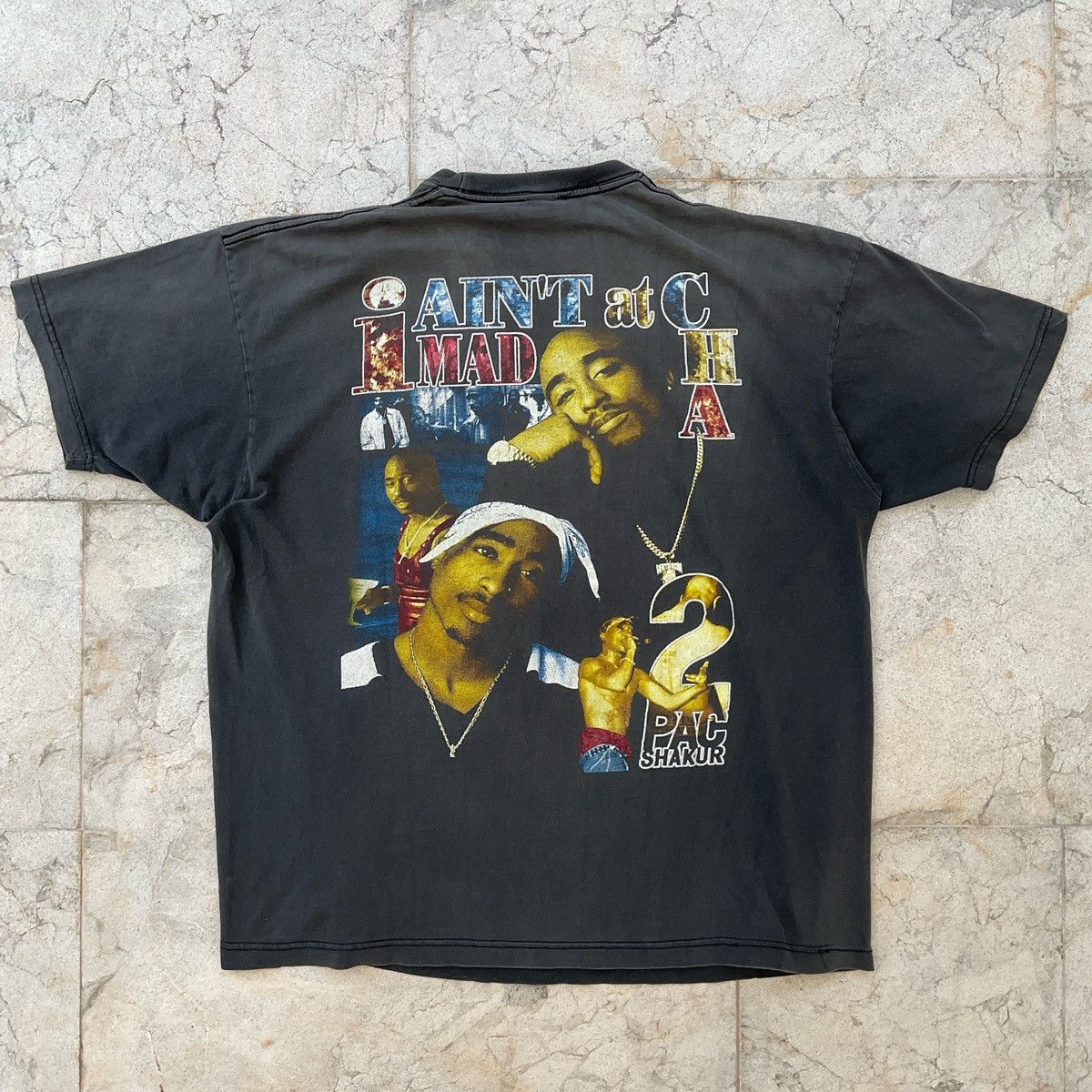 Vintage Tupac 2pac Shakur California Love Rap Hip Hop Shirt