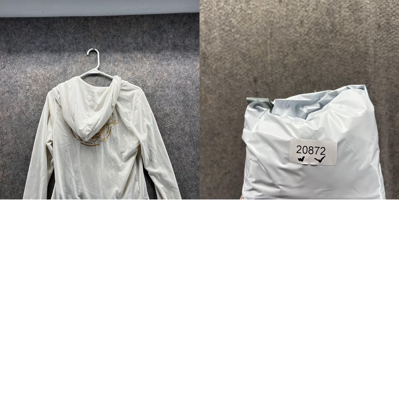 True Religion VINTAGE? No. True Religion Sweater Women Medium Horse Shoe White Full Zip Hoodie Polyester Size M / US 6-8 / IT 42-44 - 9 Thumbnail