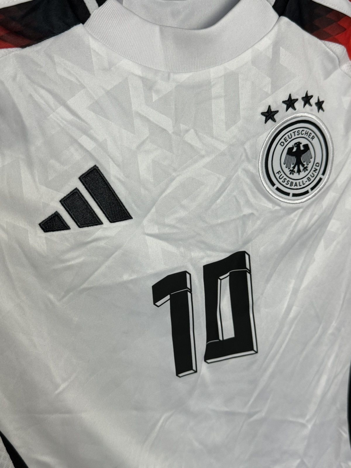 Adidas KIDS New Germany 2024 Home Musiala Football Jersey T-Shirt Size US XS / EU 42 / 0 - 3 Thumbnail