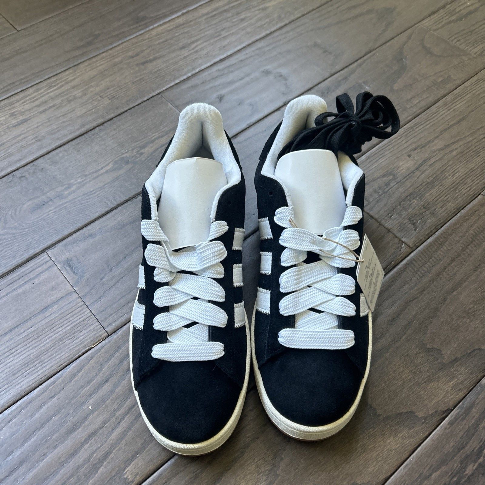 Adidas adidas Campus 00s Size 10.5 Black/ White HQ8708 Size US 10.5 / EU 43-44 - 4 Thumbnail