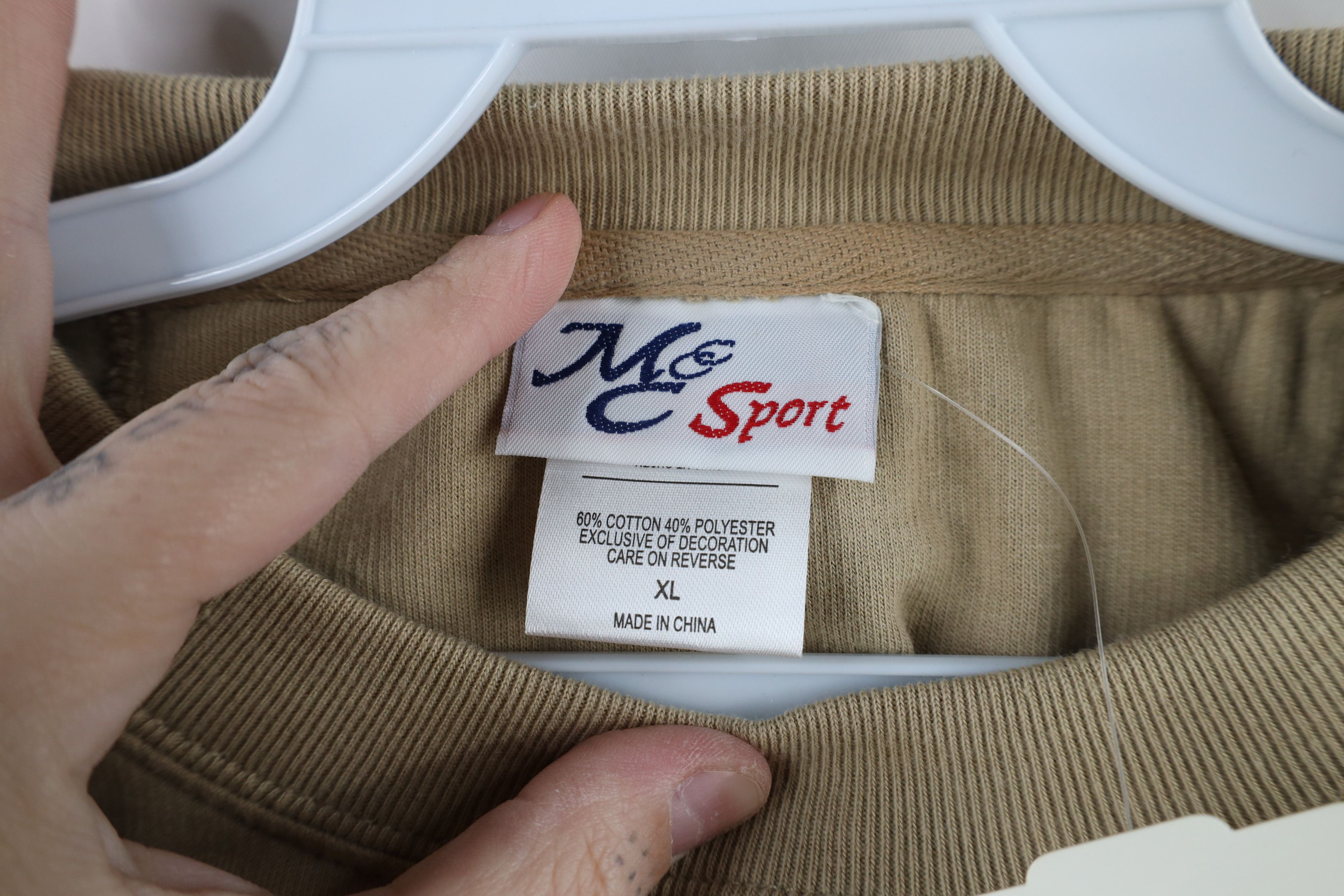 Vintage Deadstock Vintage 90s Streetwear Buck Crewneck Sweatshirt Size US XL / EU 56 / 4 - 6 Thumbnail