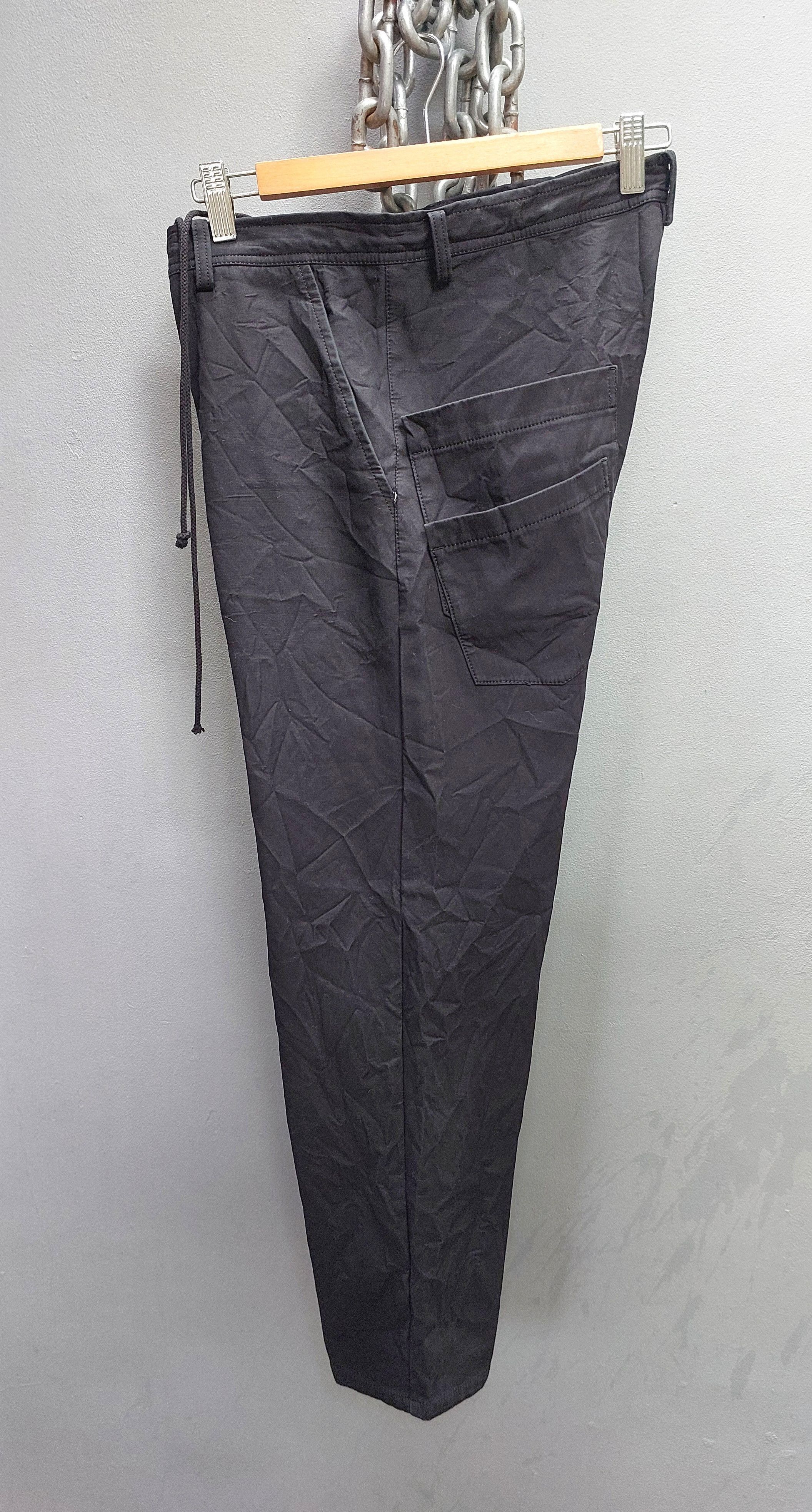 Y's × Y's for Men × Yohji Yamamoto Y's x Yohji Yamamoto Black Utility Tapered Pants Size US 33 - 2 Thumbnail