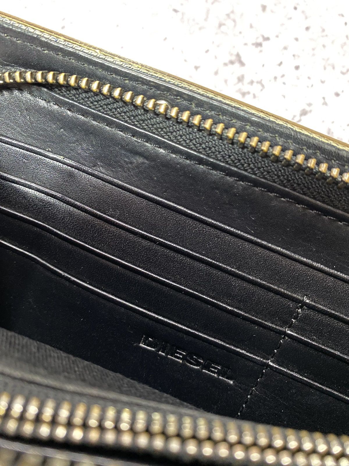 Diesel × Vintage DIESEL Avant Garde denim wallet Size ONE SIZE - 13 Thumbnail