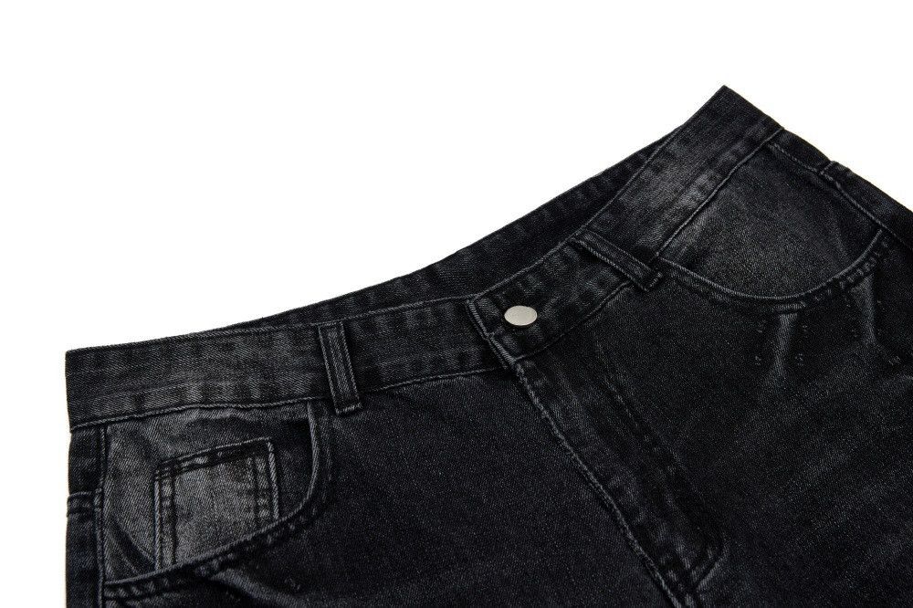 Vintage Retro punk street style washed distressed jeans for men Size US 32 / EU 48 - 3 Thumbnail