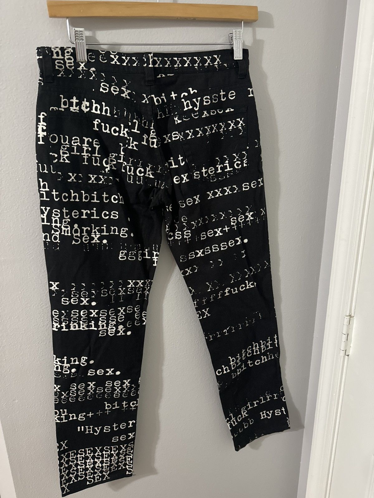 Hysteric Glamour Hysteric Glamour Script Sex Jeans Size US 28 / EU 44 - 4 Thumbnail