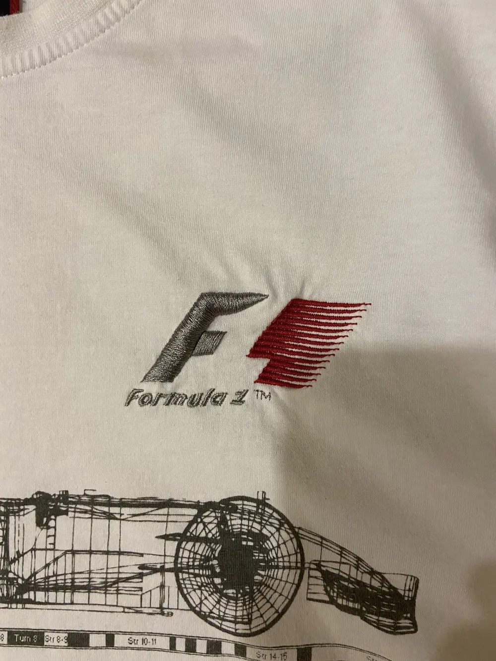 Formula 1 VINTAGE FORMULA 1 FERRARI BIG LOGO T SHIRT RACING Y2K SKATE Size US M / EU 48-50 / 2 - 7 Thumbnail