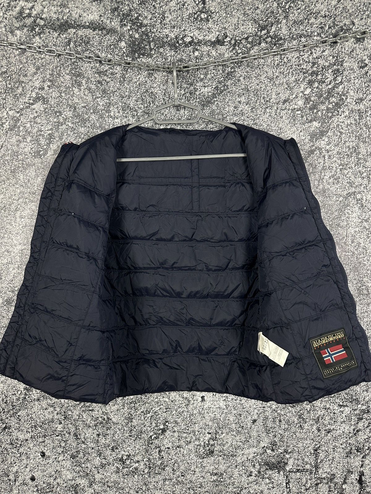 Napapijri Men’s Napapijri Duck Down Gilet Full Zip Vest Outdoor Size S Size US S / EU 44-46 / 1 - 6 Thumbnail