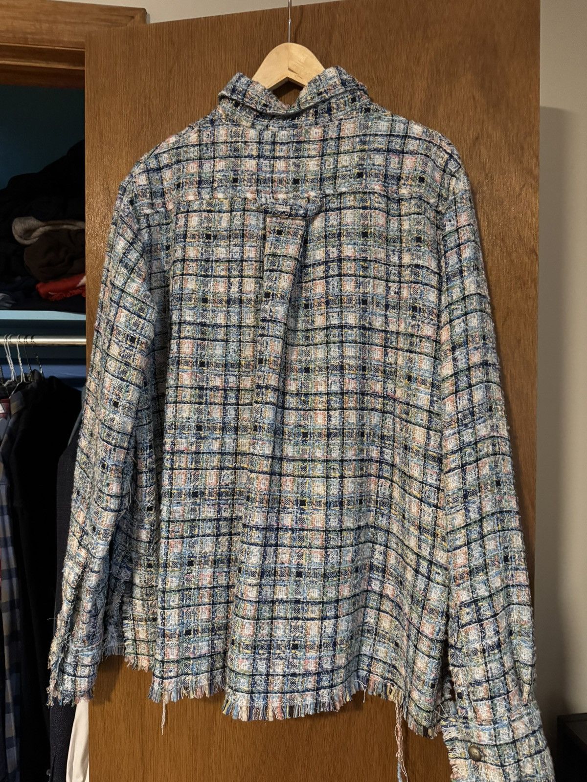 MNML mnml Oversized Raw Edge Flannel Size US S / EU 44-46 / 1 - 5 Thumbnail