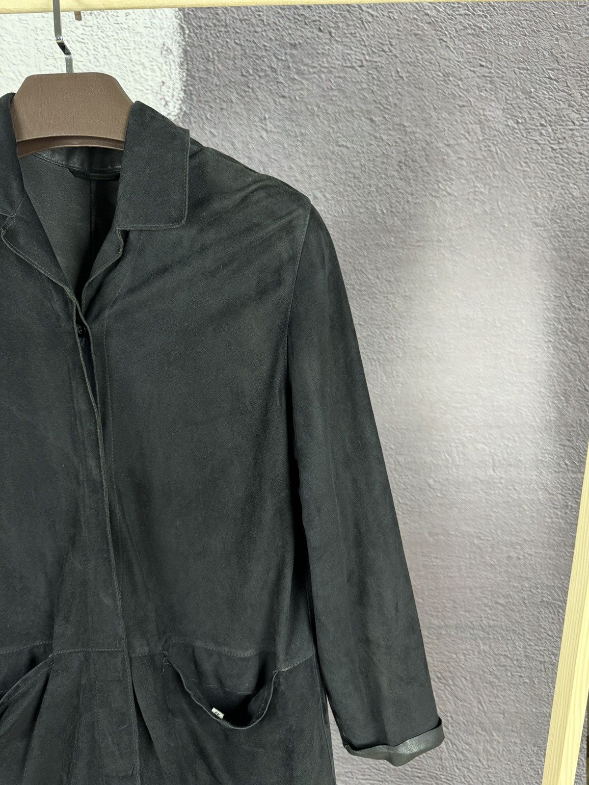 Gimo's Gimo’s black premium suede leather 2 pocket jacket Size M / US 6-8 / IT 42-44 - 9 Thumbnail