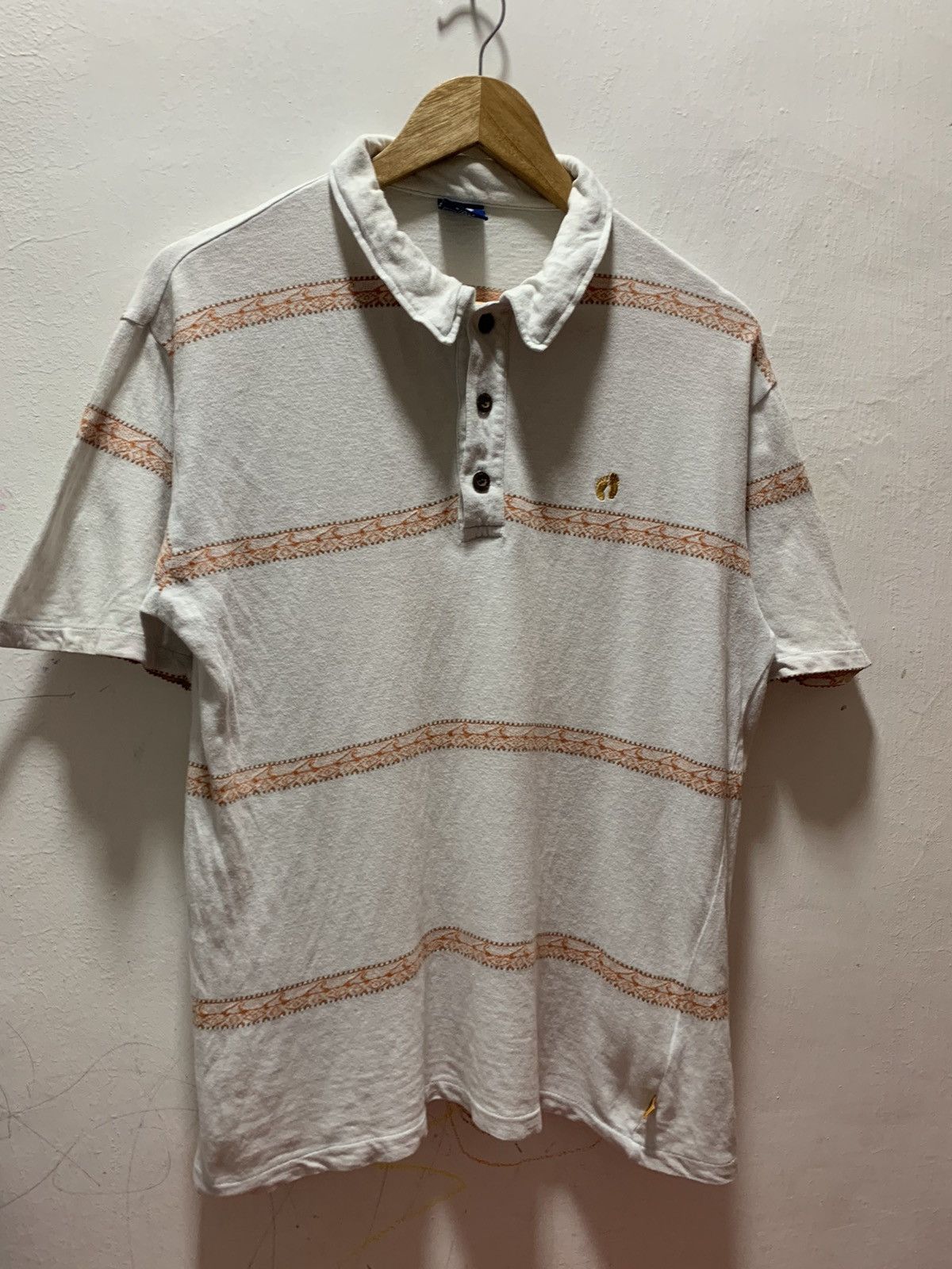 Hang Ten Vintage Hang Ten Shirt Polo Beach Surf M Size US M / EU 48-50 / 2 - 6 Thumbnail