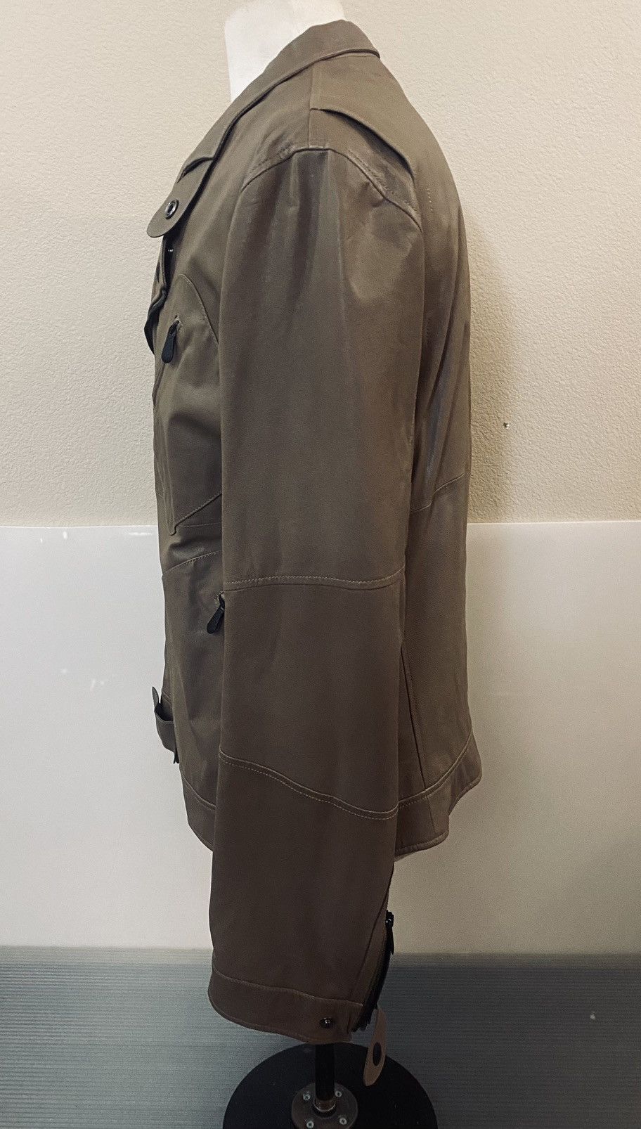 Bottega Veneta Bottega Veneta 🇮🇹 x Tomas Maier leather motorcycle jkt 54 NEW Size US L / EU 52-54 / 3 - 9 Thumbnail