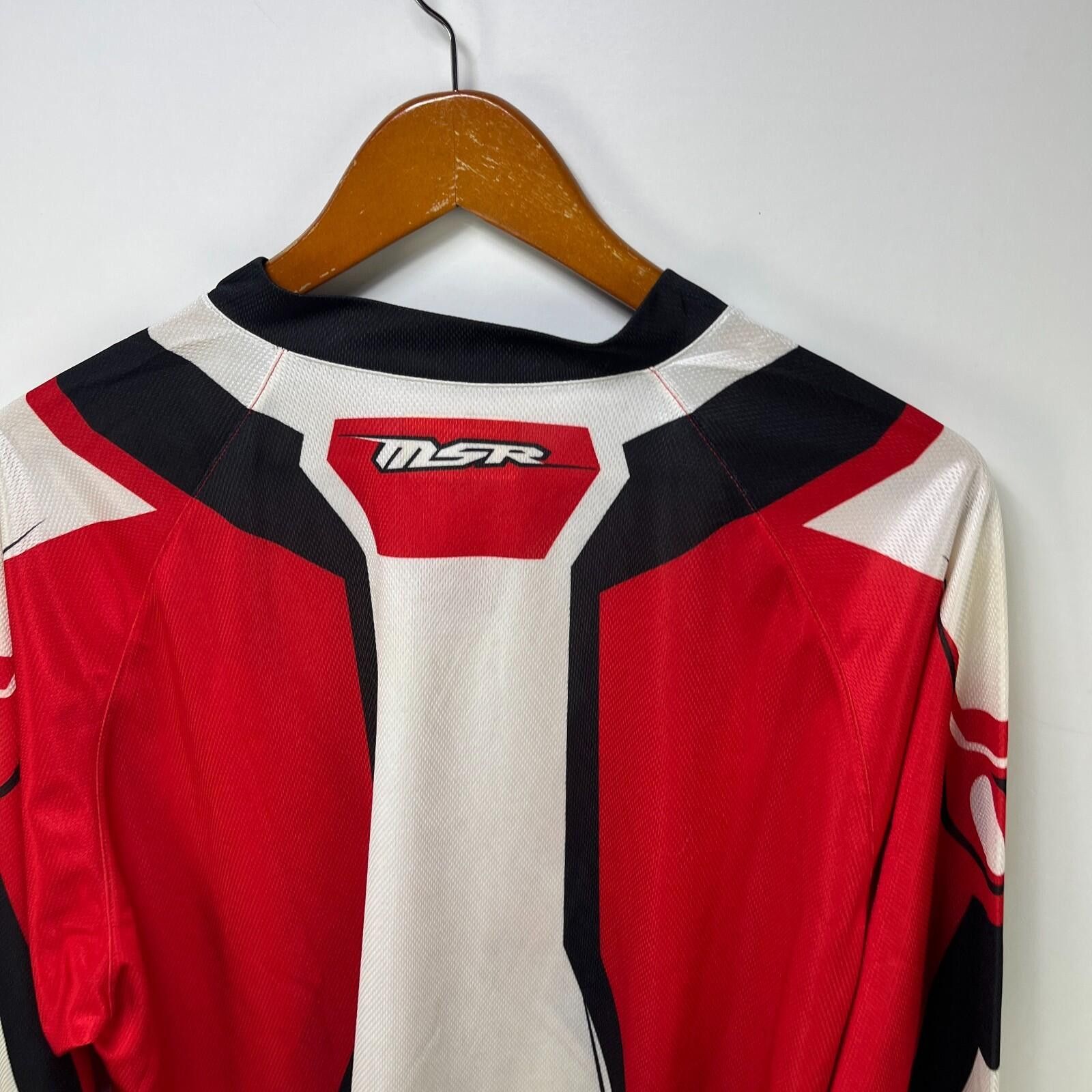 Other Vintage MSR Motorsport Motocross Jersey XL Size ONE SIZE - 10 Thumbnail