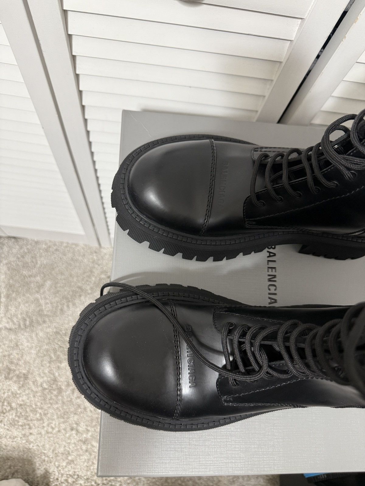 Balenciaga Tractor Boots Black Size US 7 / EU 40 - 8 Thumbnail
