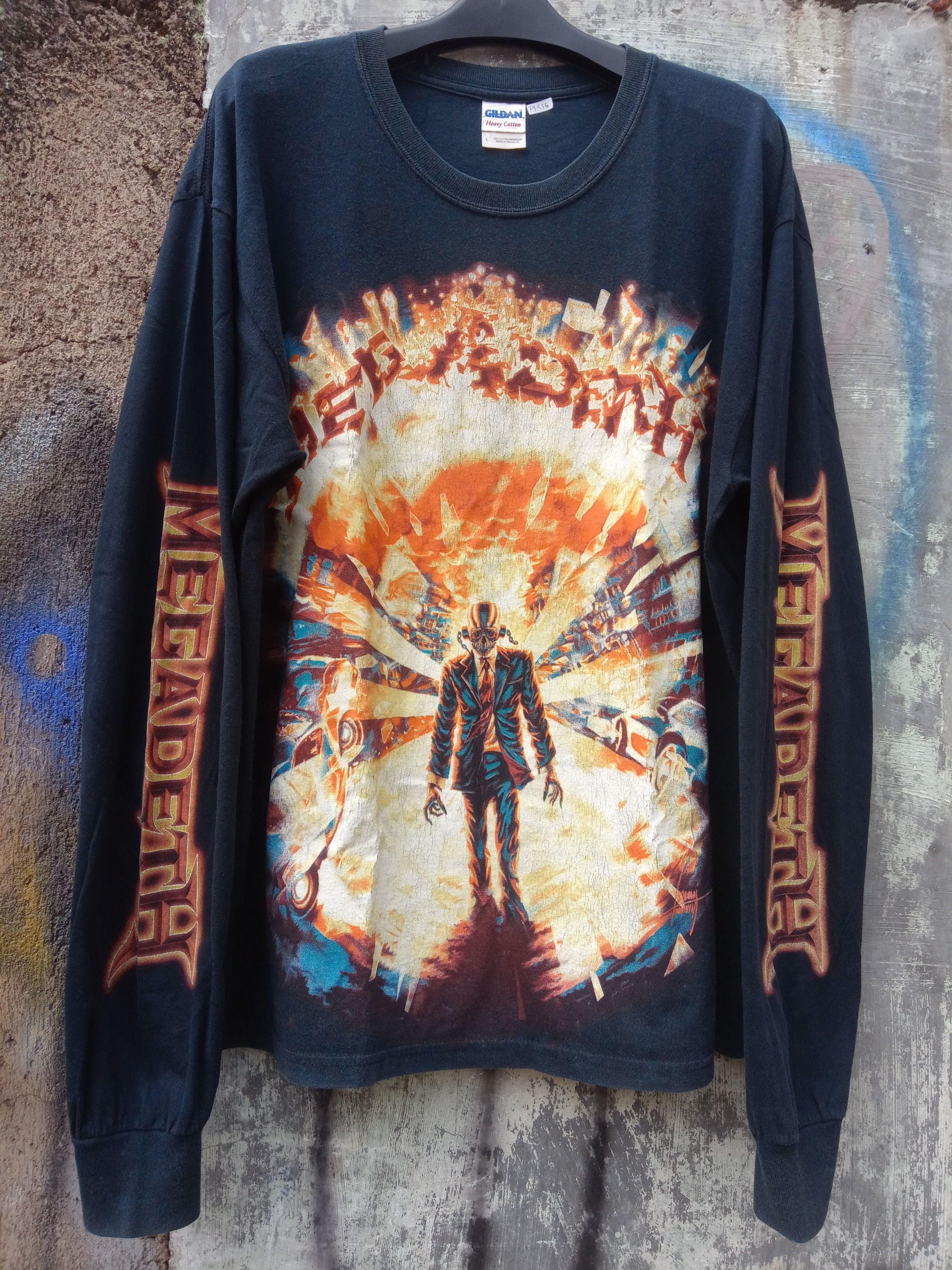 Band Tees × Vintage Rare MEGADETH endgame Size US L / EU 52-54 / 3 - 1 Thumbnail