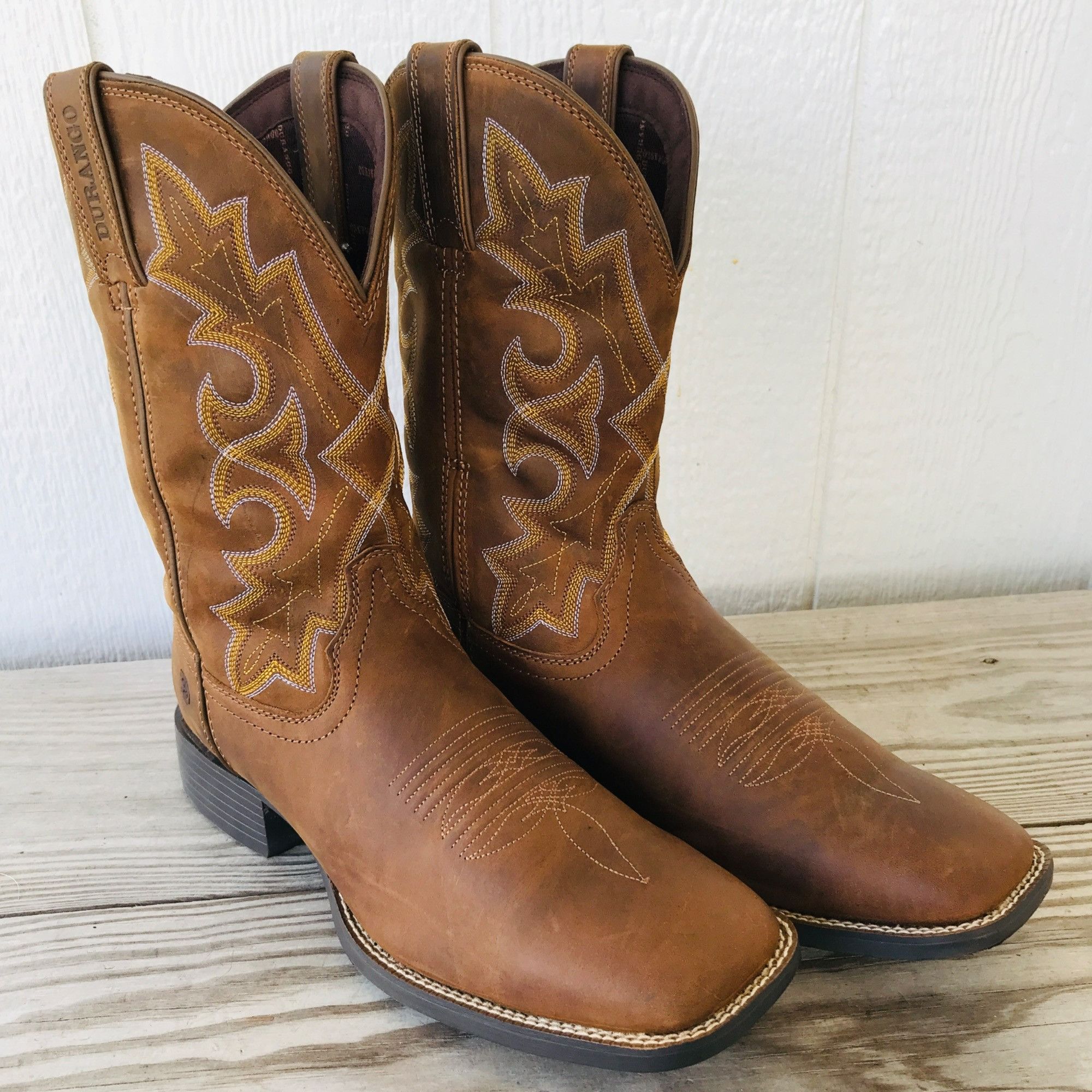 image of Durango Westward Ventilated Mens Brown Leather Boot 11 M