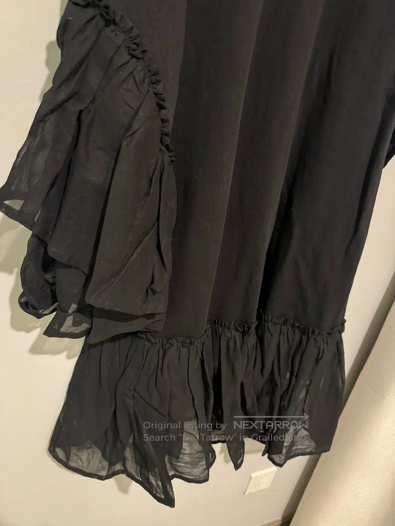 Dries Van Noten Dries Van Noten Black Maxi Dress Size M / US 6-8 / IT 42-44 - 3 Thumbnail