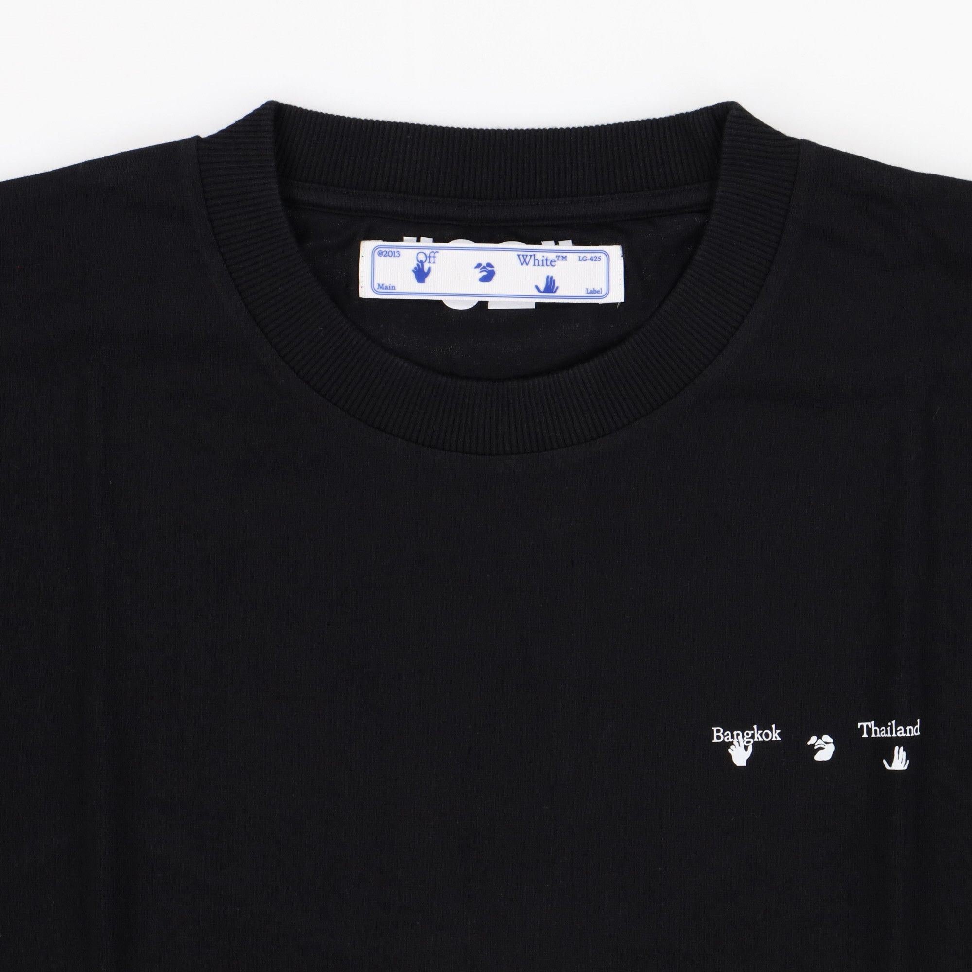 Off-White Black Bangkok Exclusive Arrows T-Shirt Size US XL / EU 56 / 4 - 3 Thumbnail