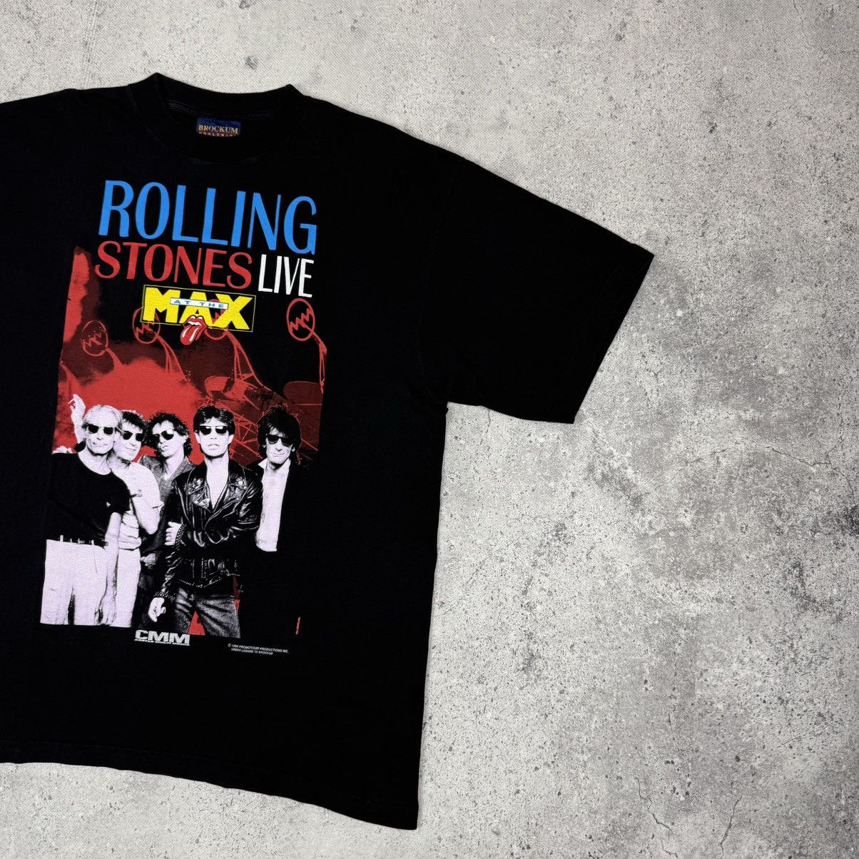 Band Tees Rolling Stones Vintage 1994 Brockum Rock Band T Shirt Size US XL / EU 56 / 4 - 3 Thumbnail