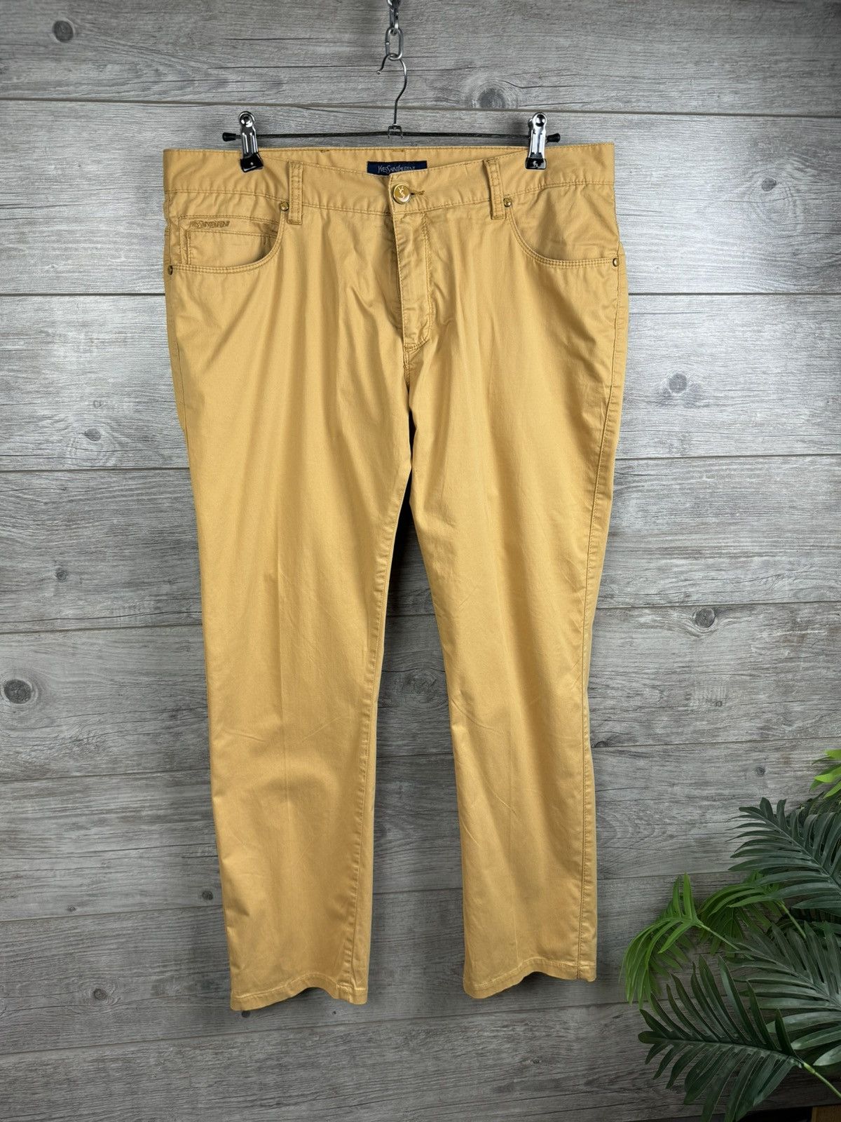 Vintage × Yves Saint Laurent Vintage Casual Pants YSL Yves Saint Lauren Luxury Designs Size US 36 / EU 52 - 15 Thumbnail