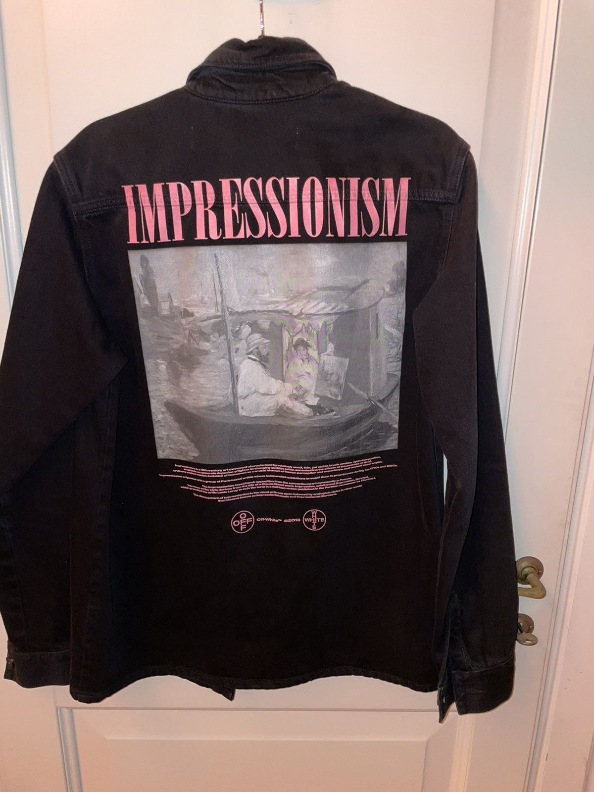 Off white impressionism jacket hotsell