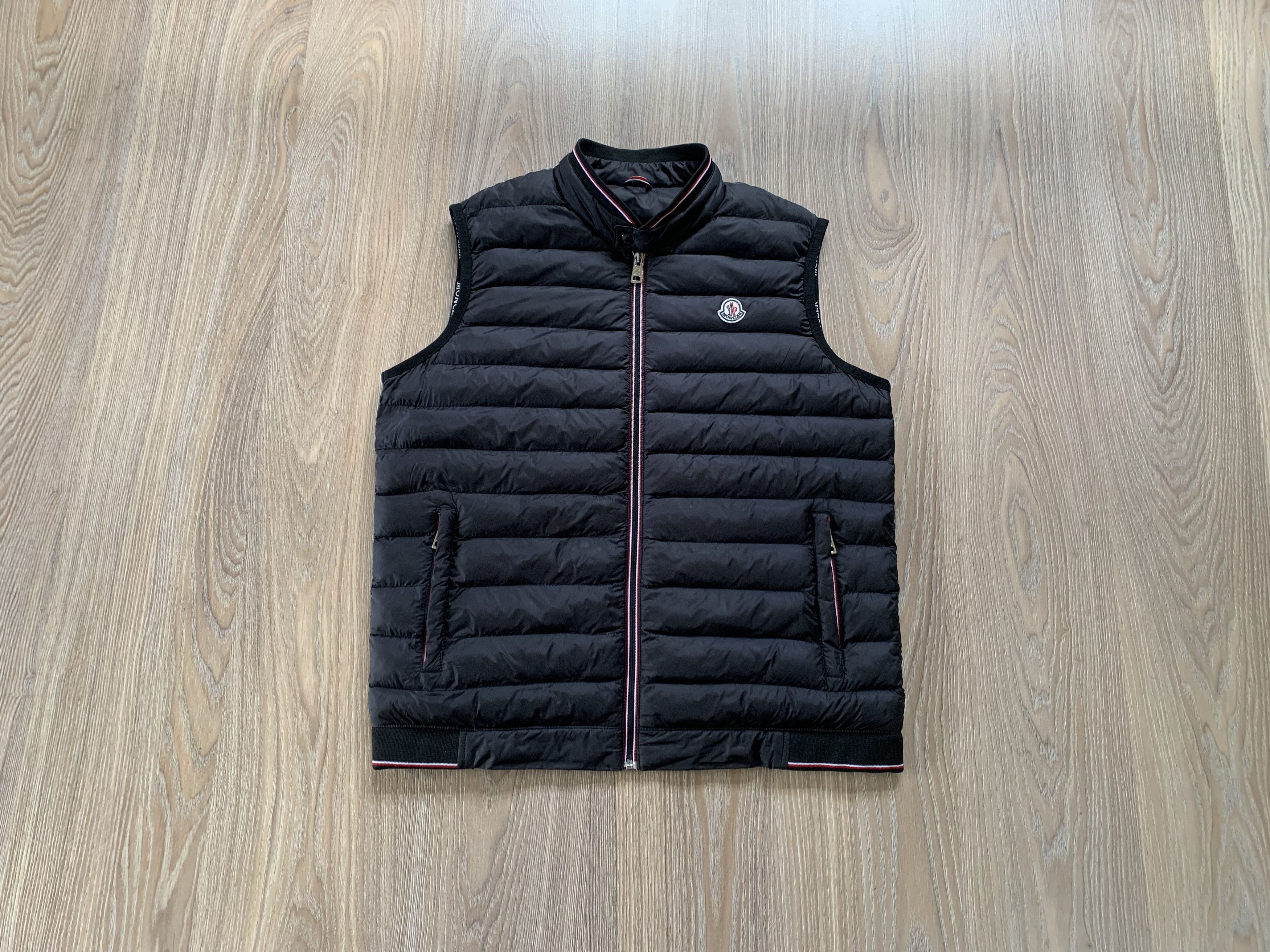 Moncler Moncler Men's Black Quilted Vest Gilet Puffer Size US L / EU 52-54 / 3 - 1 Thumbnail