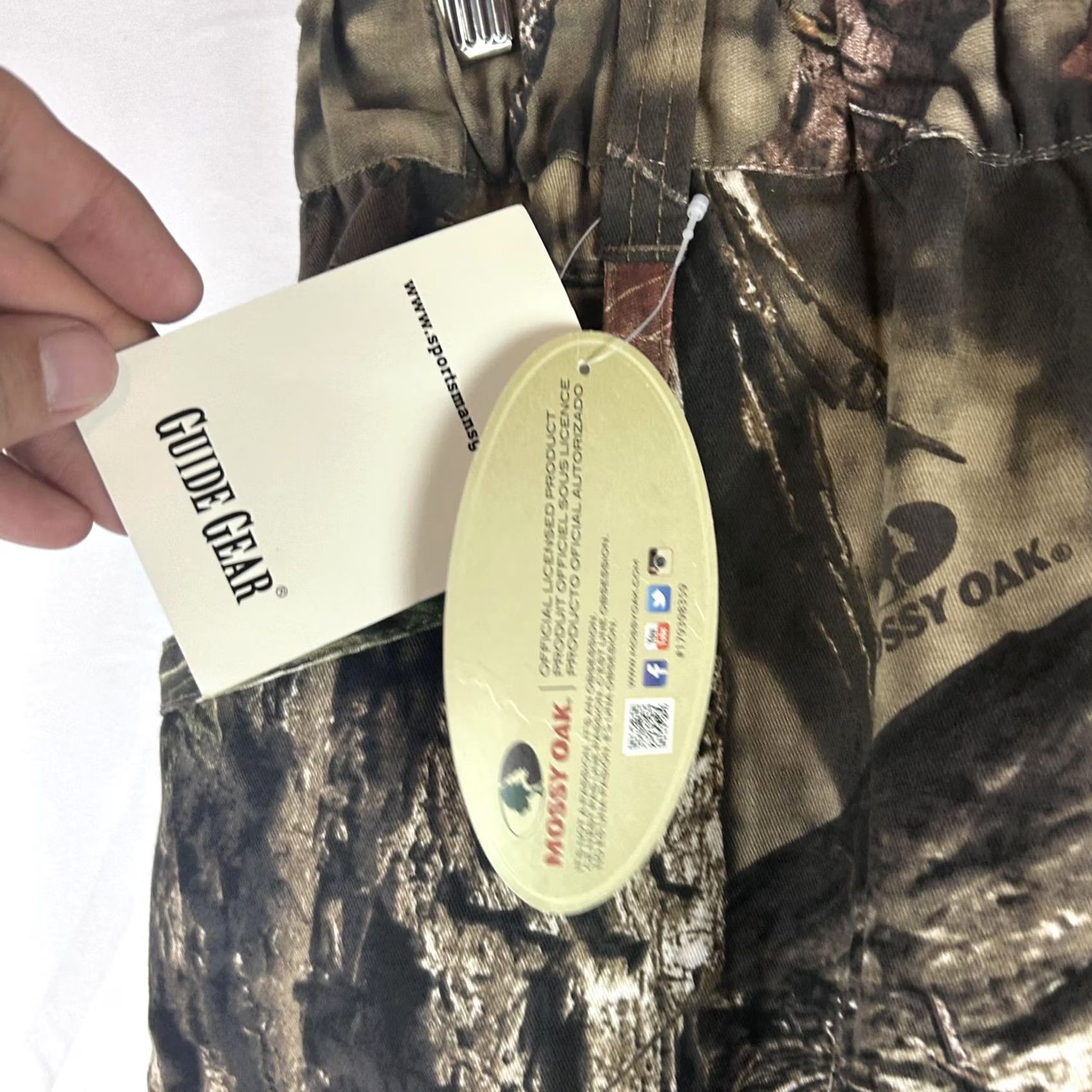 Vintage Guide Gear Pants Mens Large Camouflage Mossy Oak Camo Hunting Outdoor Cargo Shirt? Size US 33 - 6 Thumbnail