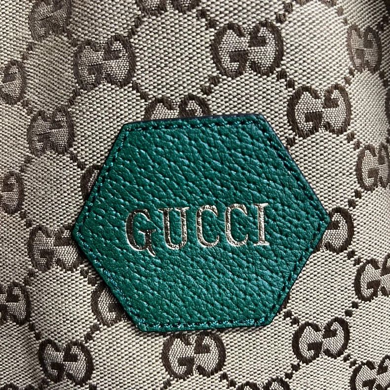 Gucci Gucci The latest brown full-print pattern logo round-neck z Size US M / EU 48-50 / 2 - 5 Thumbnail
