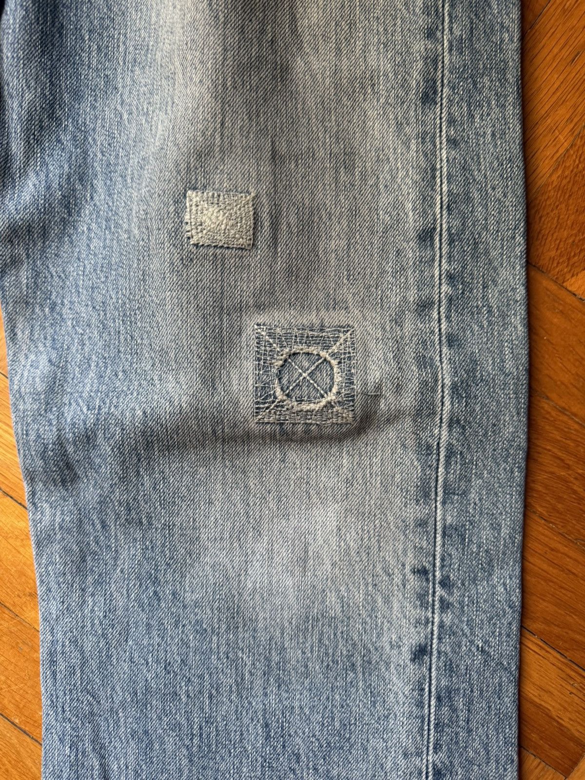 Levi's Vintage Clothing Levi’s Vintage factory inforced knee denim jeans Size US 31 - 3 Thumbnail